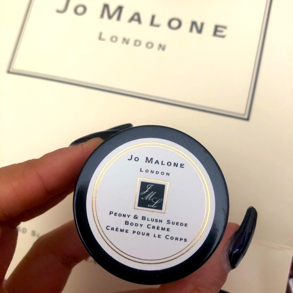 JO MALONE MINI PEONY AND BLUSH SUEDE BODY CREAM